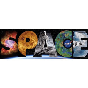 NASA SPACE panoráma 1000 db-os puzzle – Clementoni